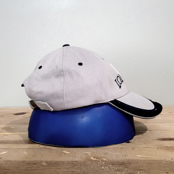 London UK United Kingdom Gray Baseball Hat Embroidered Adjustable Strap - Picture 3 of 8